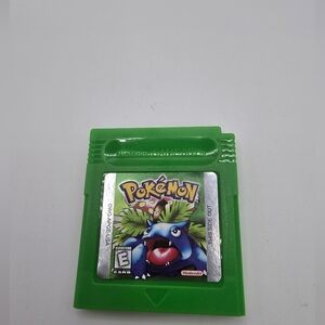 Pokémon Gameboy Game Green Version- Reproduction